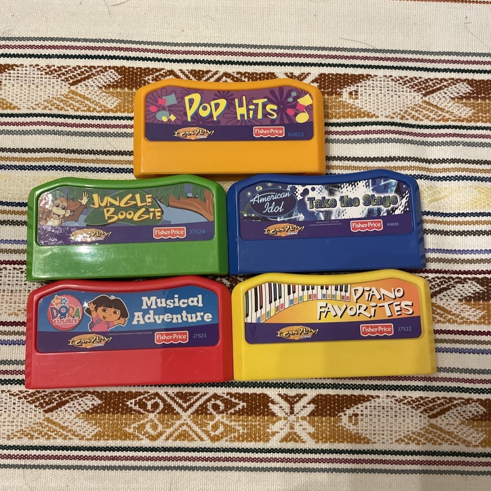I Can Play Fisher Price 5 Cartridges B